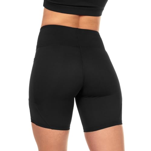 Kit 2 Shorts Feminino Bolso Corrida Suplex Tela (BR, Alfa, G, Regular, Regular, Preto - Azul Marinho