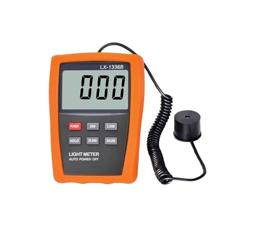 Luxmètre numérique LCD LX1336B mesure la luminosité des écrans de télévision CRT et dalles LED