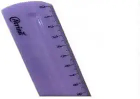 Acrinil Régua Premium 30 cm lilás, P3099