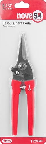 Nove54, Tesoura Para Poda, 21,5 Cm - 8.1/2