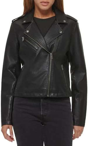 Levi's Women's The Classic Faux Leather Moto Jacket (Regular & Pl...