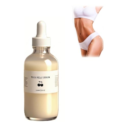 Sero del vientre verdadero, aceite de vientre hidratante, mantenga la piel suave y flexible, cuidado de la apariencia de las estrías, fórmula botánica natural para todo tipo de piel (1PC)