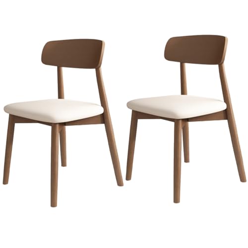 Migliora la tua esperienza culinaria con questo set di 2 sedie da pranzo, perfette per ristoranti e uso domestico. Il loro design elegante crea un'atmosfera calda, fornendo comfort per la lettura coinvolgente e il lavoro d'ufficio. Ideali come poltrone da camera da letto, uniscono praticità ed eleganza, rendendole adatte per molteplici impostazioni. Goditi la versatilità ad ogni uso!