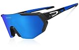 CLARO, SUPERLIGERO, CON ESTILO Y DURADERO: diseño de lente de gran tamaño, muy moderno y genial. El diseño liviano es ideal para motocicletas y bicicletas, conducir, correr, pescar, correr, esquiar, escalar, hacer trekking u otras actividades al aire libre. Diseño moderno y elegante, con ricas combinaciones de colores de monturas y lentes. Las lentes y los marcos de policarbonato son resistentes a impactos, rayones, duraderos e irrompibles.