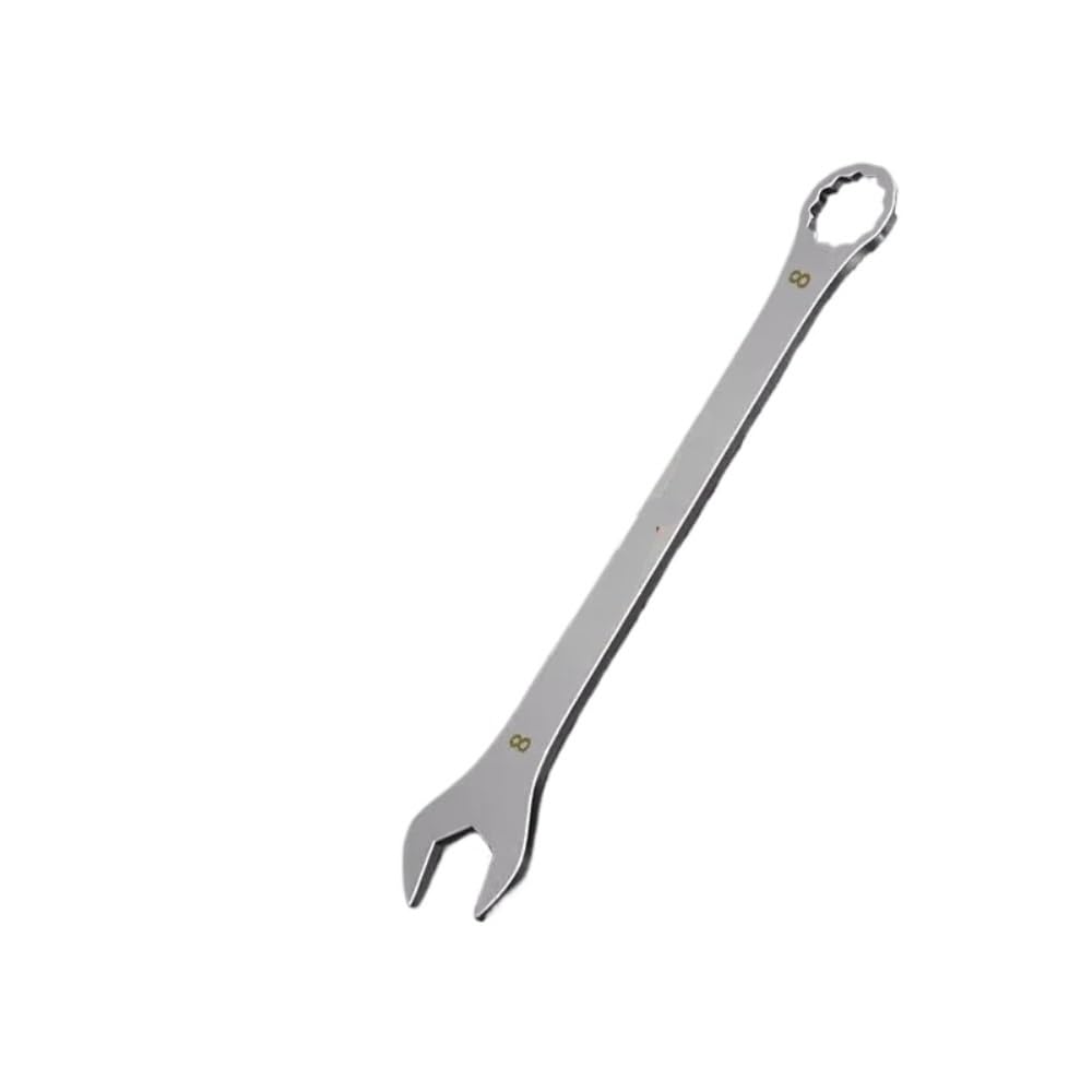zhszzz Thin Open End Wrench 5-32mm Ratchet Spanner Multi-Function Double-end Fixed Open-end Bicycle Motorcycle Car Repair Tools(8MM)