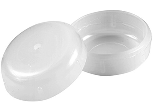 Shepherd Hardware 3039S 1-1/4-Inch Round Internal Patio Furniture Insert Cups, Clear,4-Pack