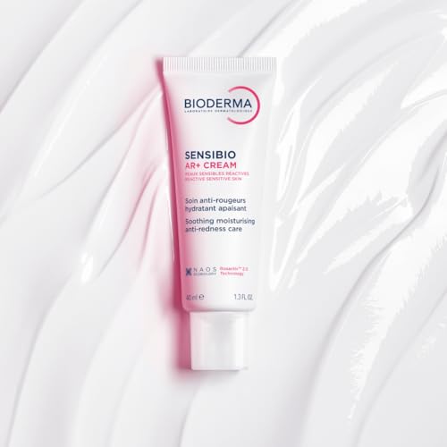 Bioderma- Sensibio AR+ Crème- Traitement de la rougeur, des capillaires visibles et des sensations inconfortables, offrant un soulagement immédiat et durable