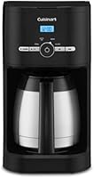 Cuisinart DCC-1170 10-Cup Thermal Classic Coffeemaker, Black - Programmable, Brew Pause, 24-Hour Timer