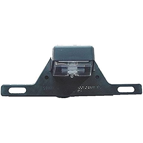 Fasteners Unlimited (003-70B Black Modern License Plate Light Cover
