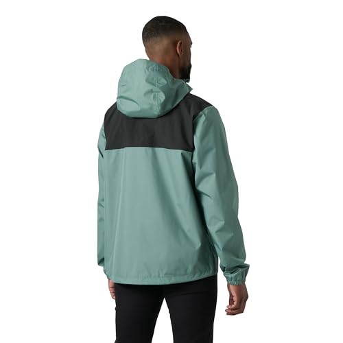 Veste imperméable de qualité supérieure verte pour homme en taille L