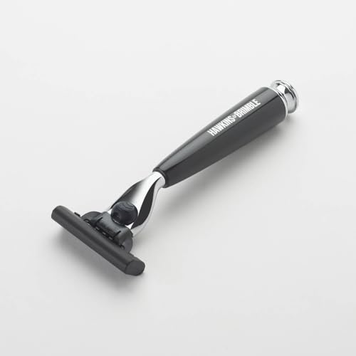 Hawkins & Brimble - Black Razor with Mach3 Gillette Blade