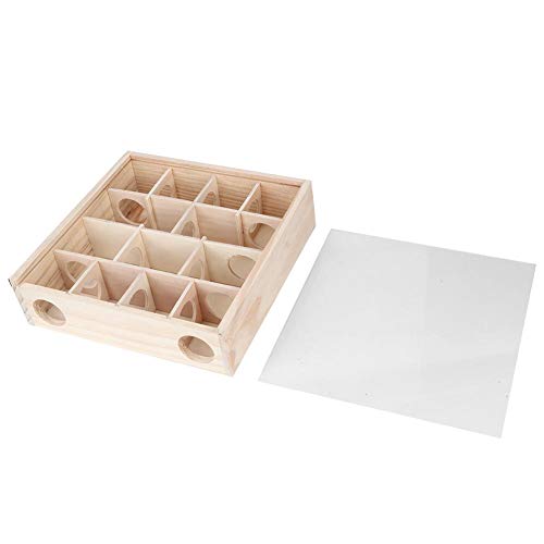 Natürliches Holz Hamster-Tunnel – Kauspielzeug & Versteck Für Hamster, Mäuse & Kleine Nagetiere