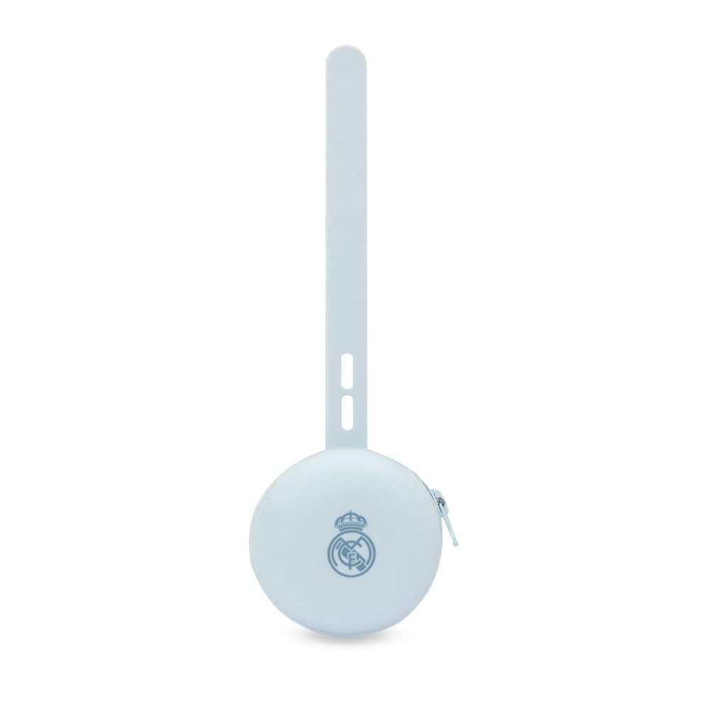 Interbaby - Portachupete de Silicona Real Madrid Azul|Apto para Microondas |Apto para Lavavajillas|Libre de BPA