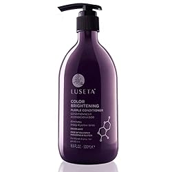 Luseta Purple Conditioner for Colored, Grey, Blonde & Dry/Damaged Hair - Women's Sulfate & Paraben Free, 16.9oz