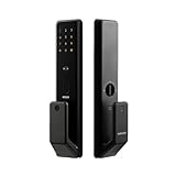 Compatible with Samsung Smart Digital Fingerprint Lock SHP-P50 Intelligent Home Anti-Theft Door Electronic Password Doorlock(Black)
