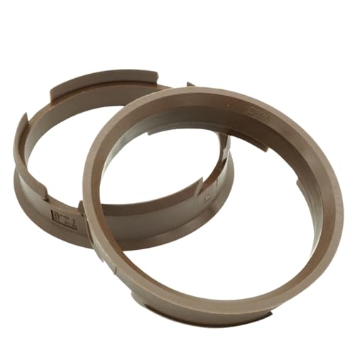4x Zentrierringe 72,6-66,6/72,6mm auf 66,6mm BRAUN für MAM KESKIN