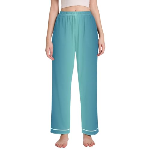 Pantalon de pyjama décontracté vert pour vos soirées cocooning