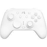 PC コントローラー 有線/Bluetooth/2.4G無線接続可能 2.4Gレシーバー付き 可切替ホール効果＆触覚トリガー搭載 1000Hz超高速ポーリングレート 高精度ホール3Dスティック デュアルモーター 6軸ジャイロ 4段階振動 TURBO連射 背面ボタン搭載 マクロ機能 RGBライト付き Windows シリーズ/Switch1/Switch2/Steam Deck/Android/iOS対応 [windows]