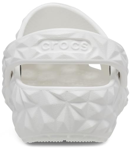 Image of Classic Geometric Clog K WHI White