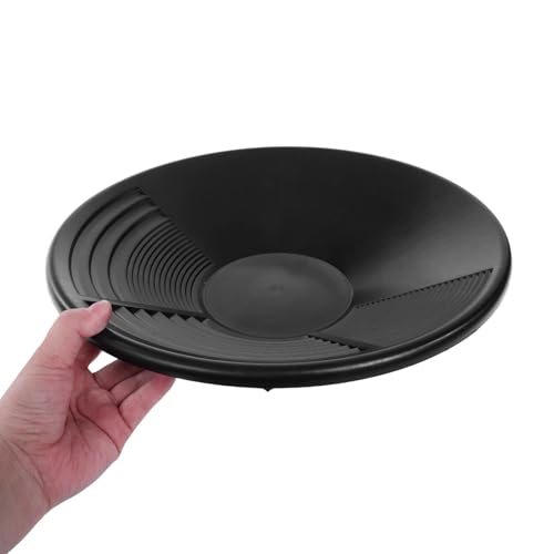 VANZACK Batée à Or Outil Léger avec Trois Riffles Profonds en Plastique Portable et Sections Micro-canalisées Lors de Randonnées pour L'orpaillage et Prospection – vue 4