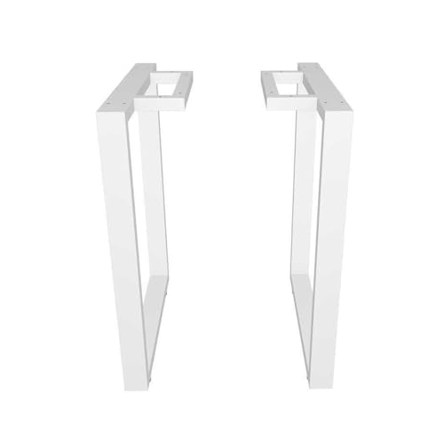 LRYELWA 2�{�Z�b�g �A�C�A���r �Ƌ�̑� DIY �g�����t���[�e�[�u���p�r �_�C�j���O�e�[�u�� �f�X�N ���[�N�f�X�N �e�[�u���p ���ւ��r �p�[�c ����t�� �����\�ȃt�b�g�p�b�h ���t�����ȒP �����x���� (�z���C�g,40cm x 62.5c