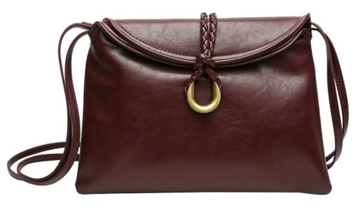 Large Shoulder Bag Clutch for Women Soft Leather Envelope Bag Crossbody Bag Vintage Handbag Messenger Bag Work Shoulder Purse