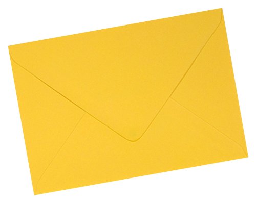 Mayfair Crafts - 500 x A6 C6 Golden Yellow Premium Envelopes