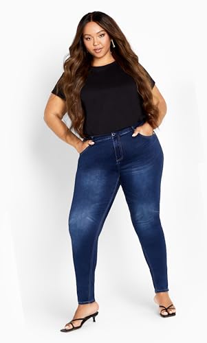 CITY CHIC Women's Plus Size Harley Skinny Jean2