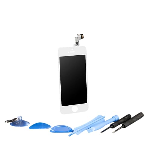  Smatano Display per Apple iPhone 5s, bianco premontato, unità completa Retina
