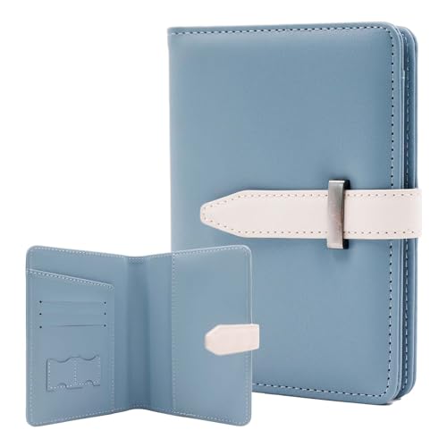 Sbrinnaliao Passport Holder with Airtag for Women/Men,Airtag Passport Wallet for Travel,Cute Passport Holder RFID Blocking,Travel Wallet for Cards Passport Cover Case