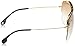 Carrera 1013/S Shield Sunglasses, Yellow Gold/Black Brown Green, 64mm, 9mm