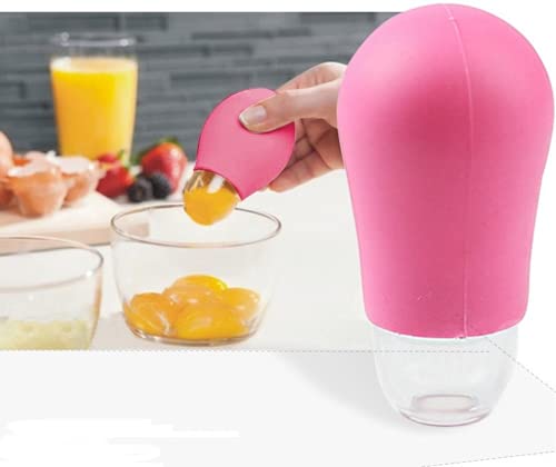 1 PC Separatore Di Giallo Strumento Uova Separatore Di Uova In Silicone Separatore Di Albume D'uovo E Giallo