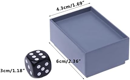 SUMAG New Predict Magic Dice Miracle Dice Magic Prop Turn All Dice Into 6 Magic Toy Easy to Do Magic Trick Joke Prank Toy Magic Trick
