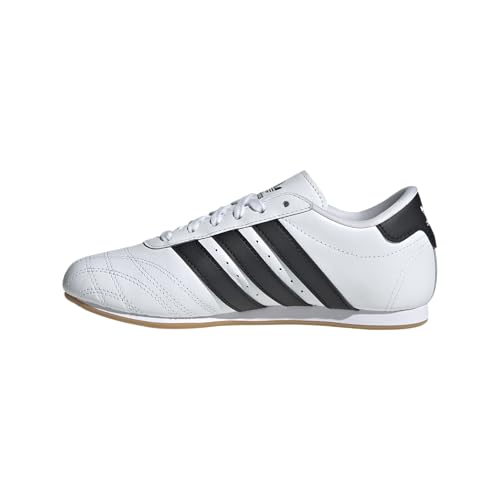 adidas LA FTWWHT/CBLACK/GUM3 Unisex Taekwondo LACE J FTWR whiteCore Black/Gum 3 4.5 US, Wide Little_Kid