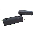 Gewicht (ca.) : 0,800 kg Trupa Rammpuffer 200 x 52 x 60 Rampenbock Anfahrpuffer Gummipuffer Heckschutzgummi