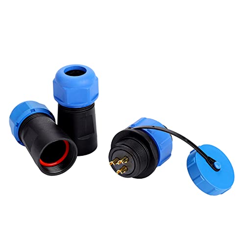 Conector Aviación ViaGasaFamido 3 Pines IP68 Exterior miniatura 4