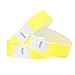 Produktbild WristCo Neon Yellow 3/4" Tyvek Wristbands - 500 Pack Paper Wristbands For Events
