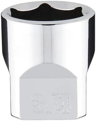 45-34-9068 for Milwaukee Tool 3/8 In. Drive 3/4 In. Sae 6-Point Socket With Four