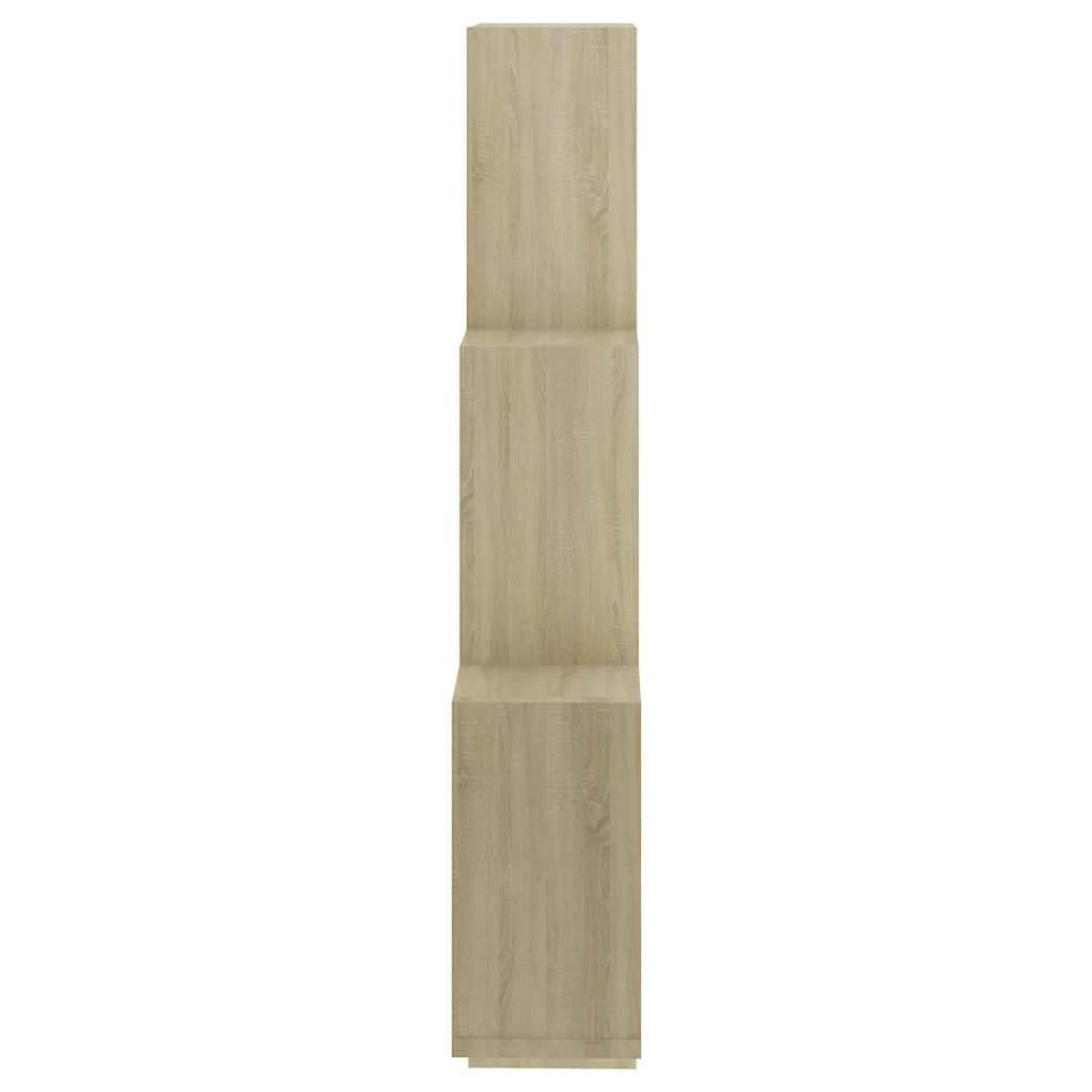 Mensola Parete Cubo Rovere Sonoma 78x15x93cm Legno Multistrato