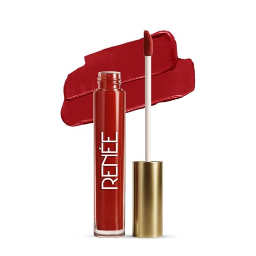 RENEE Sindoor – Red | Highly Pigmented | Matte Finish | Sponge-Tip Applicator | Water-Resistant | Smudge-Proof | Lightweight & Long-Lasting | Travel Friendly | 4.5ml