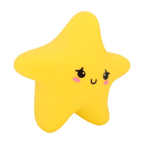 Lámpara de noche de silicona recargable en forma de estrella miniatura 1