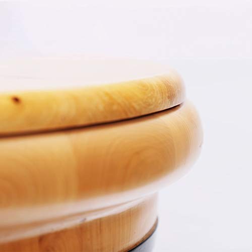 Bañera de madera para pies con tapa y aislamiento térmico miniatura 6