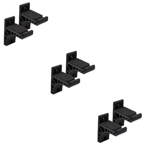 Abaodam 4pairs Bow Bracket Adhesive Mounting for Recurve Bows Wall-Mounted Holder for Easy Installation and Secure Storage