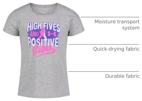 Image of Under Armour Girls' Short Sleeve Performance Graphic Tee, Outdoor Collection