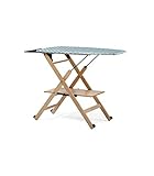 Foppapedretti Assai Tabla de Planchar, Natural, Dimensiones abiertas: H 85/88/91 | P 50 | L 123 cm