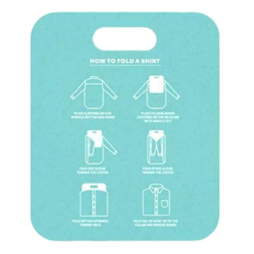 Genérico 2 tablas plegables para camisetas, camiseta de ropa con buena tenacidad no se deforma fácilmente y se puede reutilizar, camisas de ropa respaldo tableros