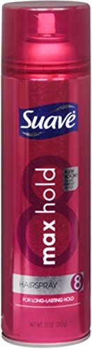 Suave Max Hold 8 Hairspray Aerosol 11 oz (5 Pack)