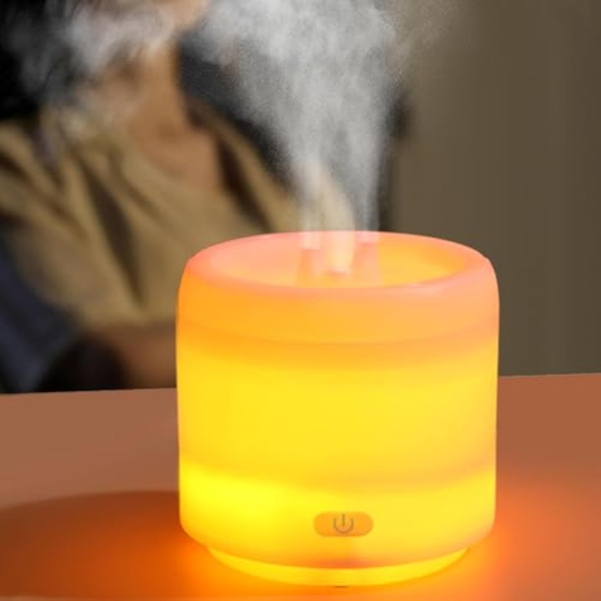 Small Humidifier Quiet Adjustable Night Light