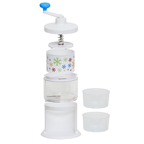 Time for Treats VKP1099 Manual Snow Cone Maker, small, White - Thumbnail 2