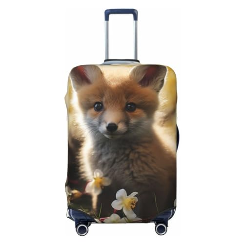 Travel Luggage Cover Suitcase Protector Elastic Washable Animal baby in spring Suitcase Cover Anti-scratch Spandex Baggage Covers Fits 18-32 Inch Luggage